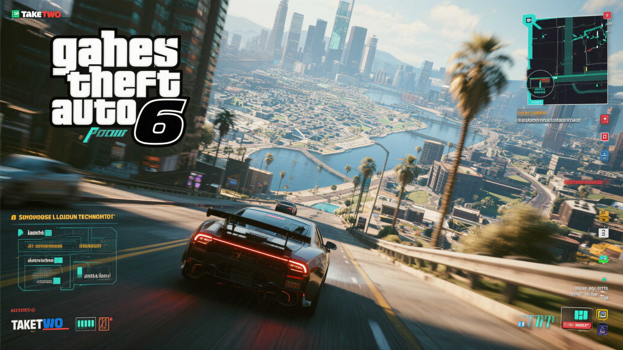 GTA6母公司申请多重专利：打造超真实物理与无缝加载体验！