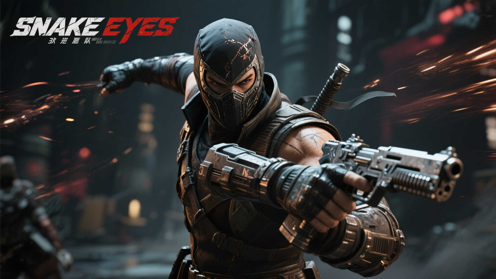 孩之宝特种部队3A巨制:Snake Eyes主角形象震撼首曝! 孩之宝特种部队3A巨制:Snake Eyes主角形象震撼首曝!